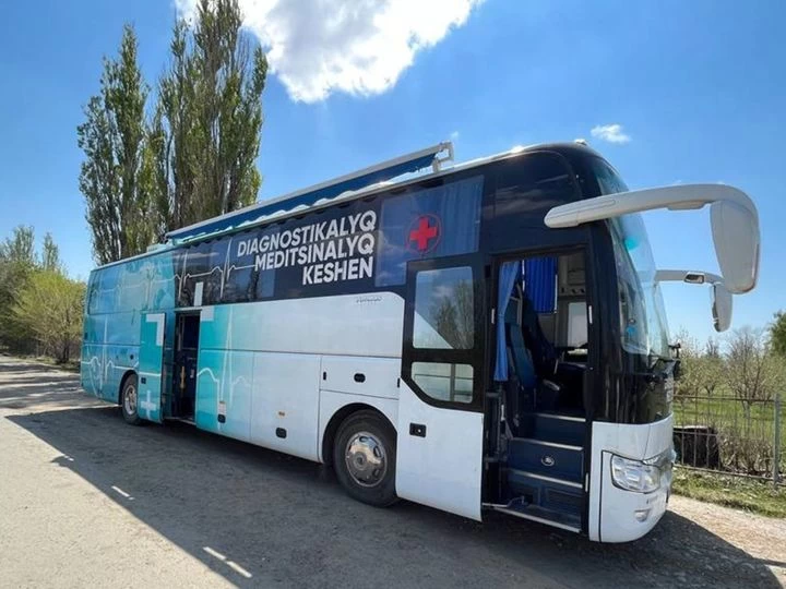Жылжымалы медициналық кешеннің пайдасы зор