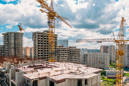 Вновь созданные области РК лидируют по строительству жилья