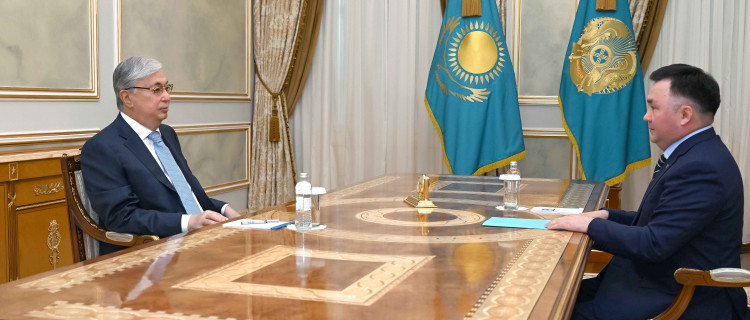 Касым-Жомарт Токаев принял Асламбека Мергалиева