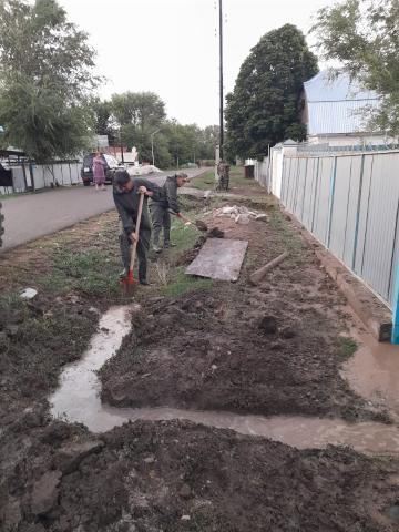 Спасатели области Жетісу откачали  3 456 куб. метров воды