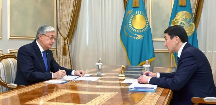 Президенту было доложено о развитии экспортных маршрутов казахстанской нефти