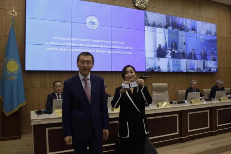 Каракат Абден официально зарегистрирована как кандидат в президенты РК