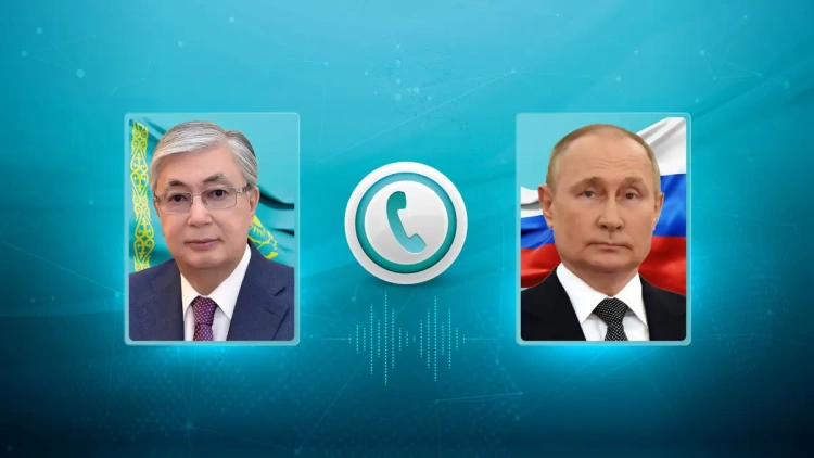 Состоялся телефонный разговор Касым-Жомарта Токаева с Владимиром Путиным
