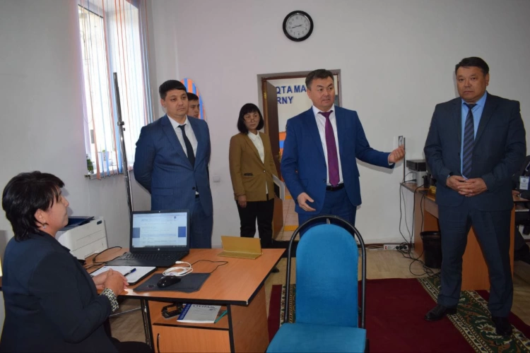 Департамент басшысы Қобылан Манап жұмыс сапарымен Сарқан ауданына барды