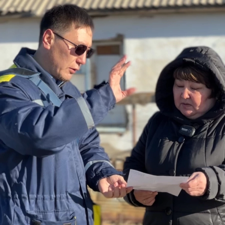 ЗА СЧЁТ СПОНСОРОВ ПОДВЕЛИ ГАЗ К ДОМАМ В ЖЕЗКАЗГАНЕ