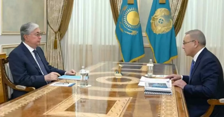 Президент принял акима Жетысуской области Бейбита Исабаева