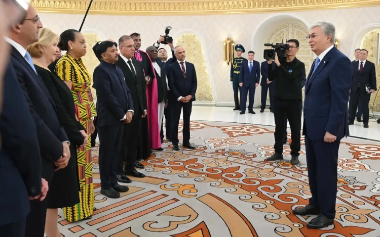 Президент Казахстана принял верительные грамоты послов ряда государств