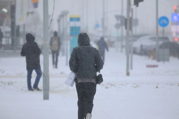 Гололед и метель прогнозируют синоптики в Казахстане
