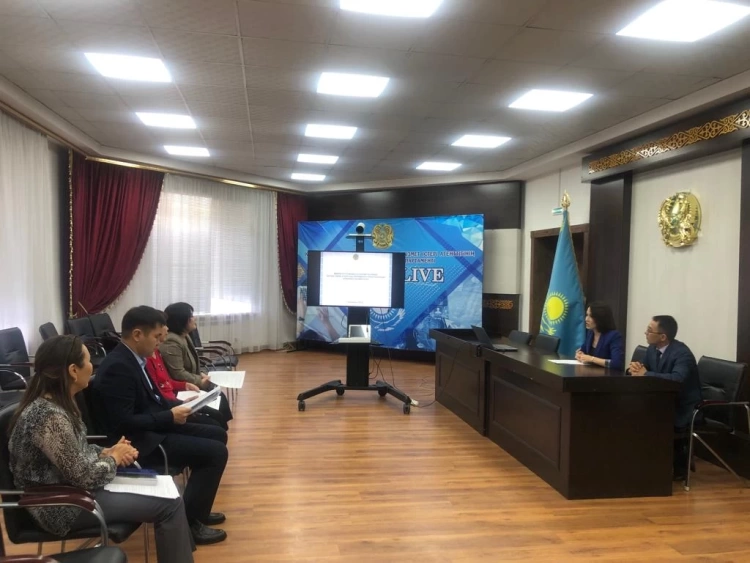 Мемлекеттік әкімшілік қызметшілердің басшы және атқарушы құрамының арақатынасын айқындау қағидалары бойынша Жетісу облысының мемлекеттік органдарымен жиналыс өткізілді