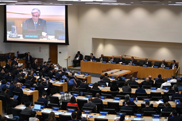 Токаев поддержал инцииативы Китая в Нью-Йорке