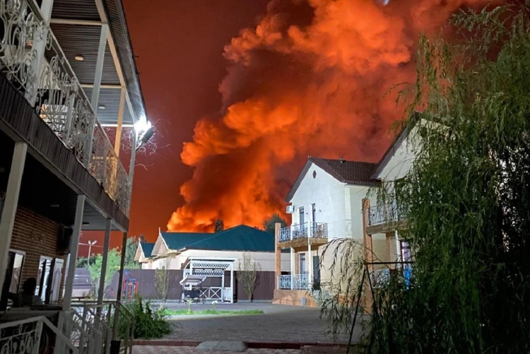 На виновника пожара на Алаколе будет возложено возмещение ущерба