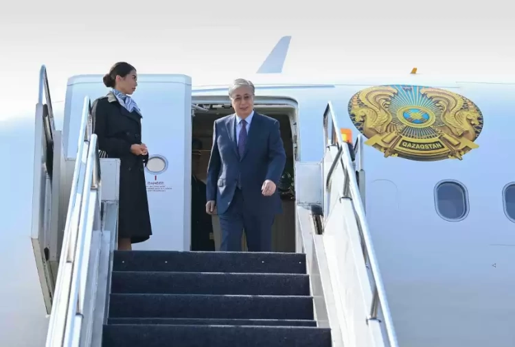 Президент Казахстана прибыл в Северо-Казахстанскую область