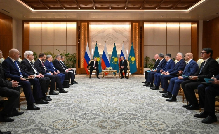 Токаев и Путин обсудили «семь основ» партнерства