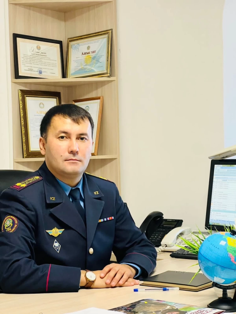 Назначен заместитель начальника Департамента по чрезвычайным ситуациям Кызылординской области