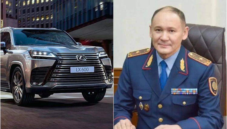 Уголовное дело начато по факту сообщения про «Lexus в подарок жене главы полиции Алматы»