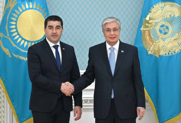 Президент Казахстана принял председателя парламента Грузии
