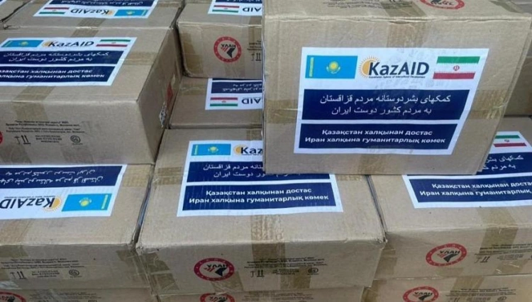 Казахстан направил гуманитарную помощь в Иран по поручению Токаева