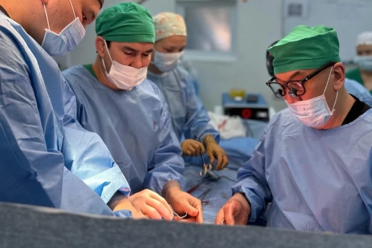 Түркістанда МӘМС есебінен бауыр ауыстыру отасы жасалды