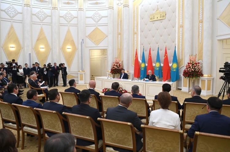 О чем говорили Токаев и Си Цзиньпин на брифинге для СМИ?