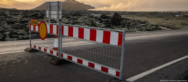 В Исландии эвакуировали город из-за риска извержения вулкана
