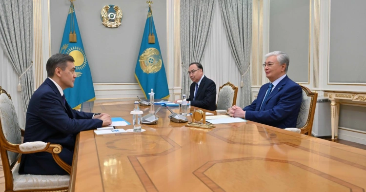 Токаев переговорил с генсеком ШОС