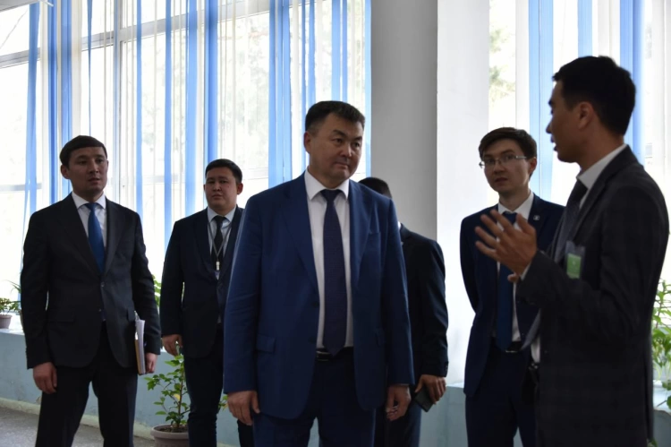 Департамент басшысы Қобылан Манап жұмыс сапарымен Ескелді ауданы мен Текелі қаласына барды