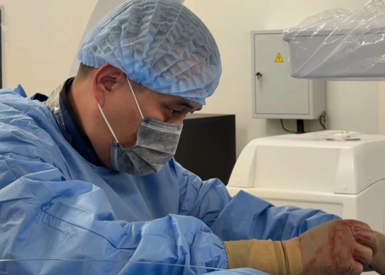 Жедел артериялық тромбоэмболия кезінде шұғыл көмек көрсетілді