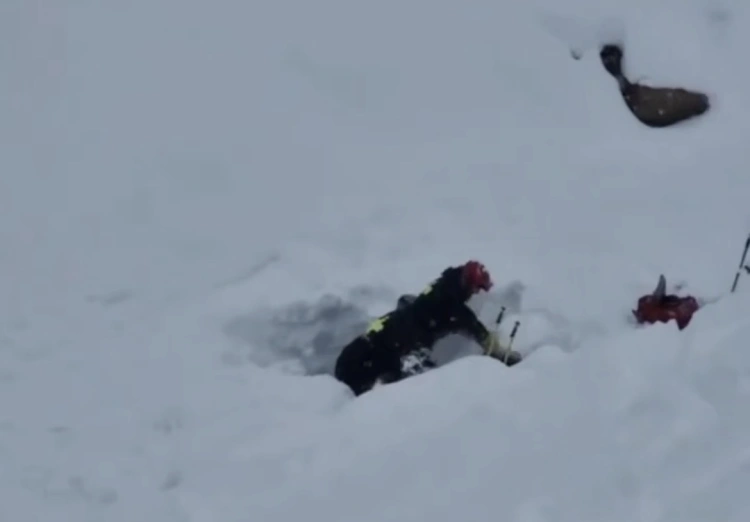 Фрирайд вне трасс закончился сходом лавины на Шымбулаке