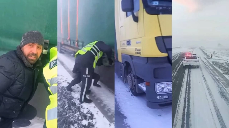 Полицейские не из-за прихоти перекрывают в непогоду трассы