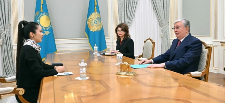 Президент Касым-Жомарт Токаев принял Динару Садуакасову
