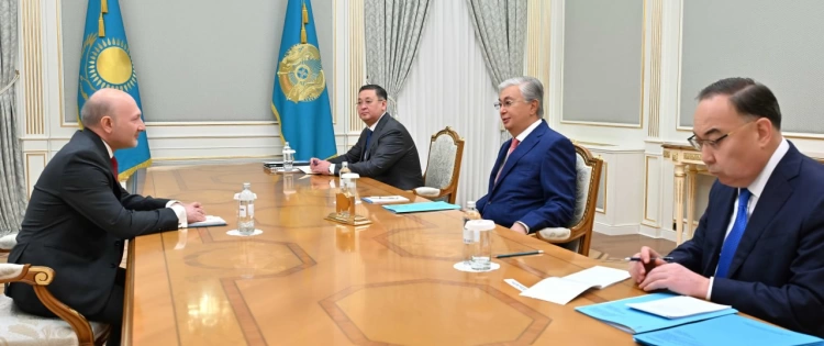 Президент принял спецпредставителя генсека ООН