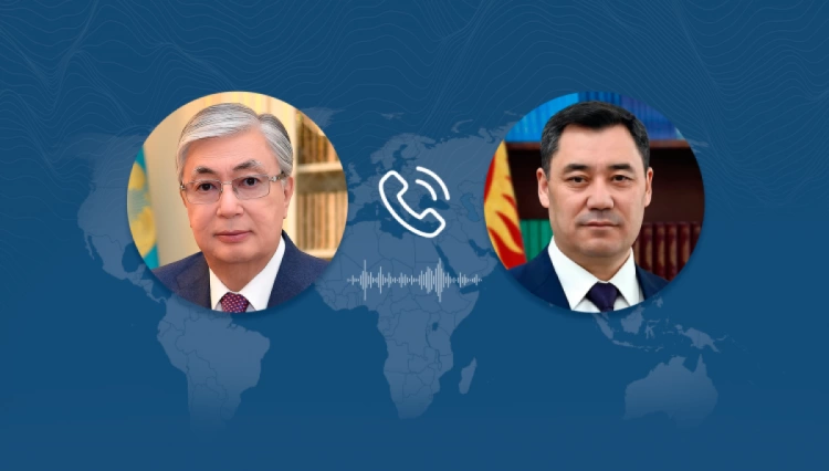 Токаев провел телефонный разговор с Президентом Кыргызстана