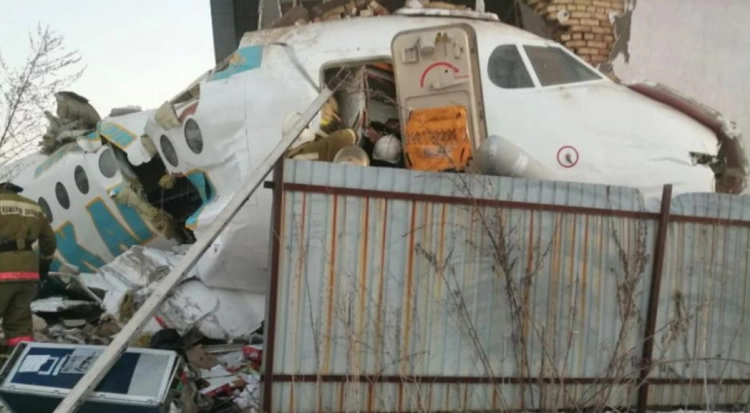 Расследование крушения самолета Bek Air в Алматы завершено – прокуратура