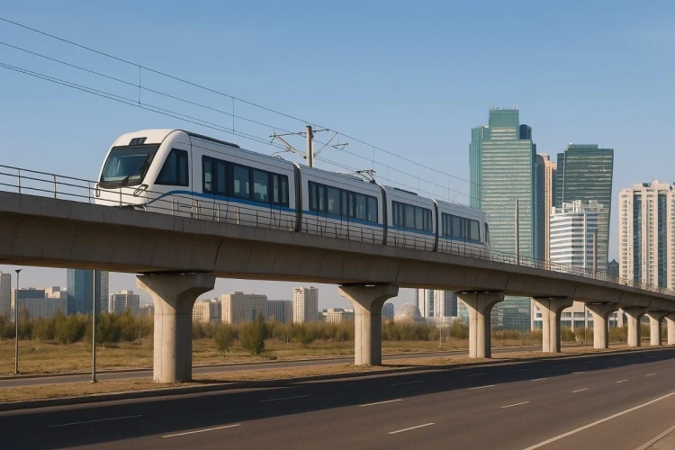 Проект LRT в Астане перешёл к следующей стадии после испытаний
