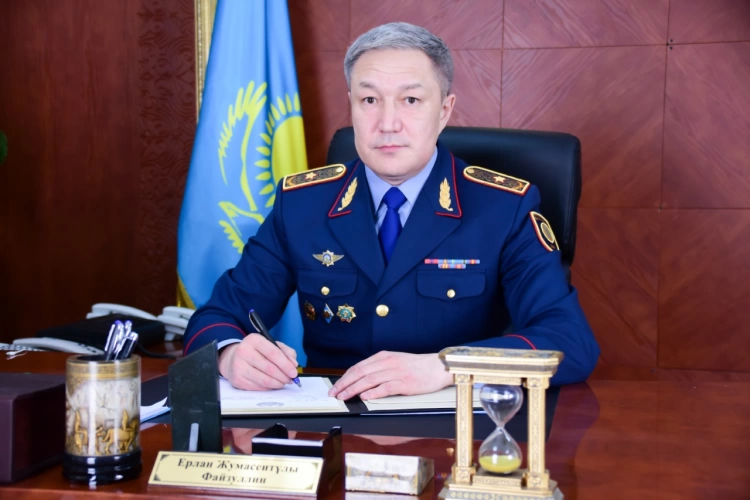 Назначен новый начальник департамента полиции Костанайской области