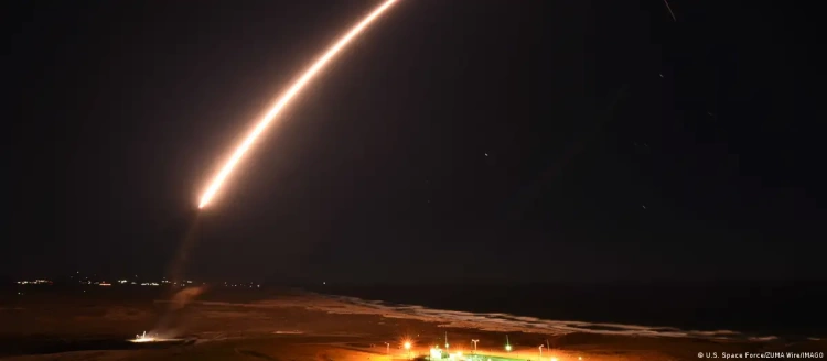 США испытали межконтинентальную ракету Minuteman III