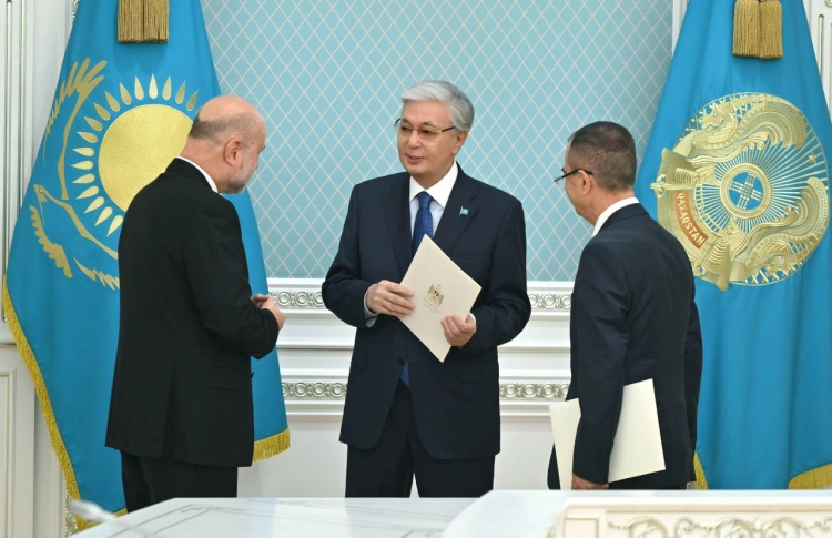 Токаев принял Верховного судью Палестины