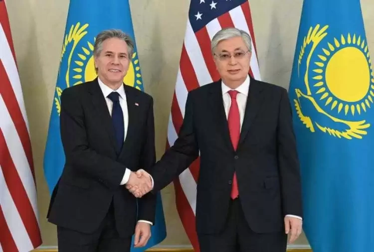Президент Казахстана принял Госсекретаря США