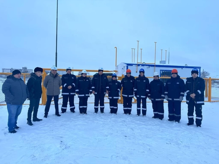Поселок Тобол в Костанайской области подключили к природному газу