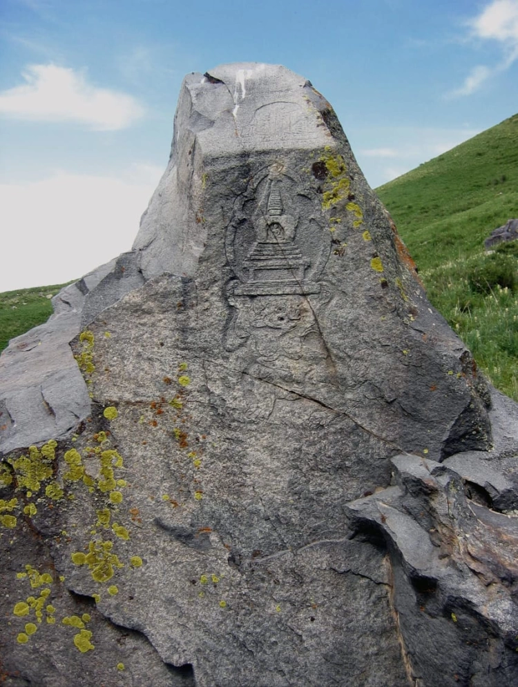 Текелідегі таңбалы тас тарихы