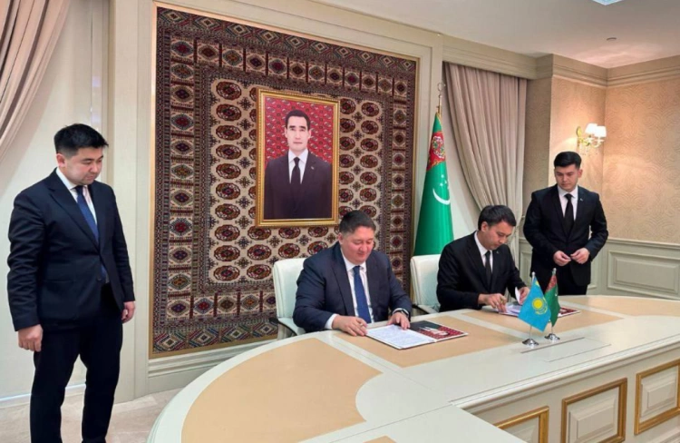 Казахстан и Туркменистан договорились развивать коридор «Китай – Казахстан – Туркменистан – Иран»