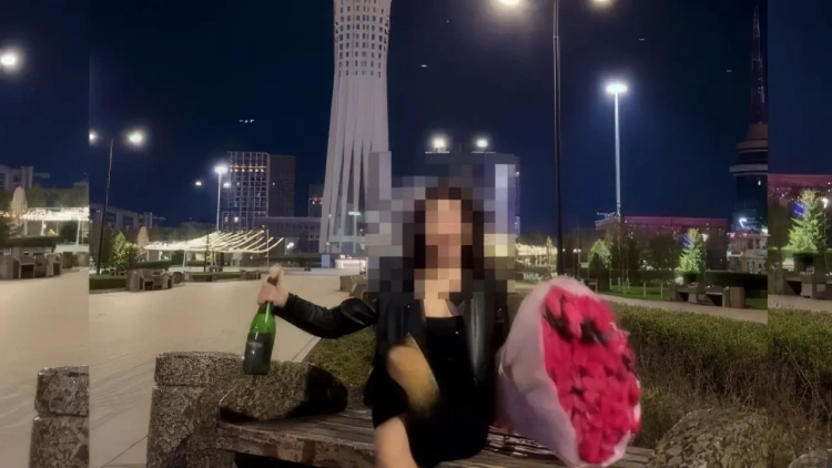Штраф за тренд: в Астане девушек наказали за съёмки видео с шампанским