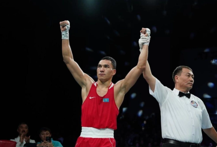 Казахстанец завоевал «золото» на международном турнире по боксу