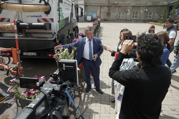 В столице прошел пресс-тур, организованный ТОО «Астана Тазалық»