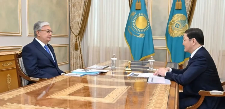 Президент Токаев принял генерального прокурора Асылова