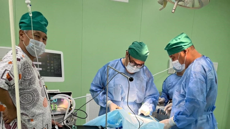 Түркістанда 3 айлық сәбиге күрделі ота жасалды