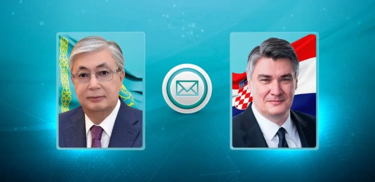 Токаев направил поздравительную телеграмму президенту Республики Хорватия