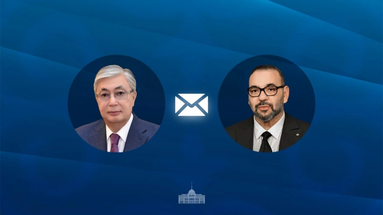 Токаев поздравил короля Марокко с Днем Трона