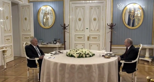 В Кремле прошла встреча Путина и Назарбаева