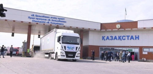 Таможня Казахстана прокомментировала скопление грузовиков на границе с Узбекистаном